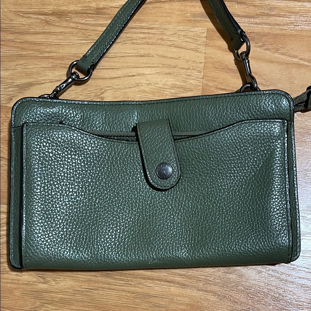 Coach Green Leather Women's Bag